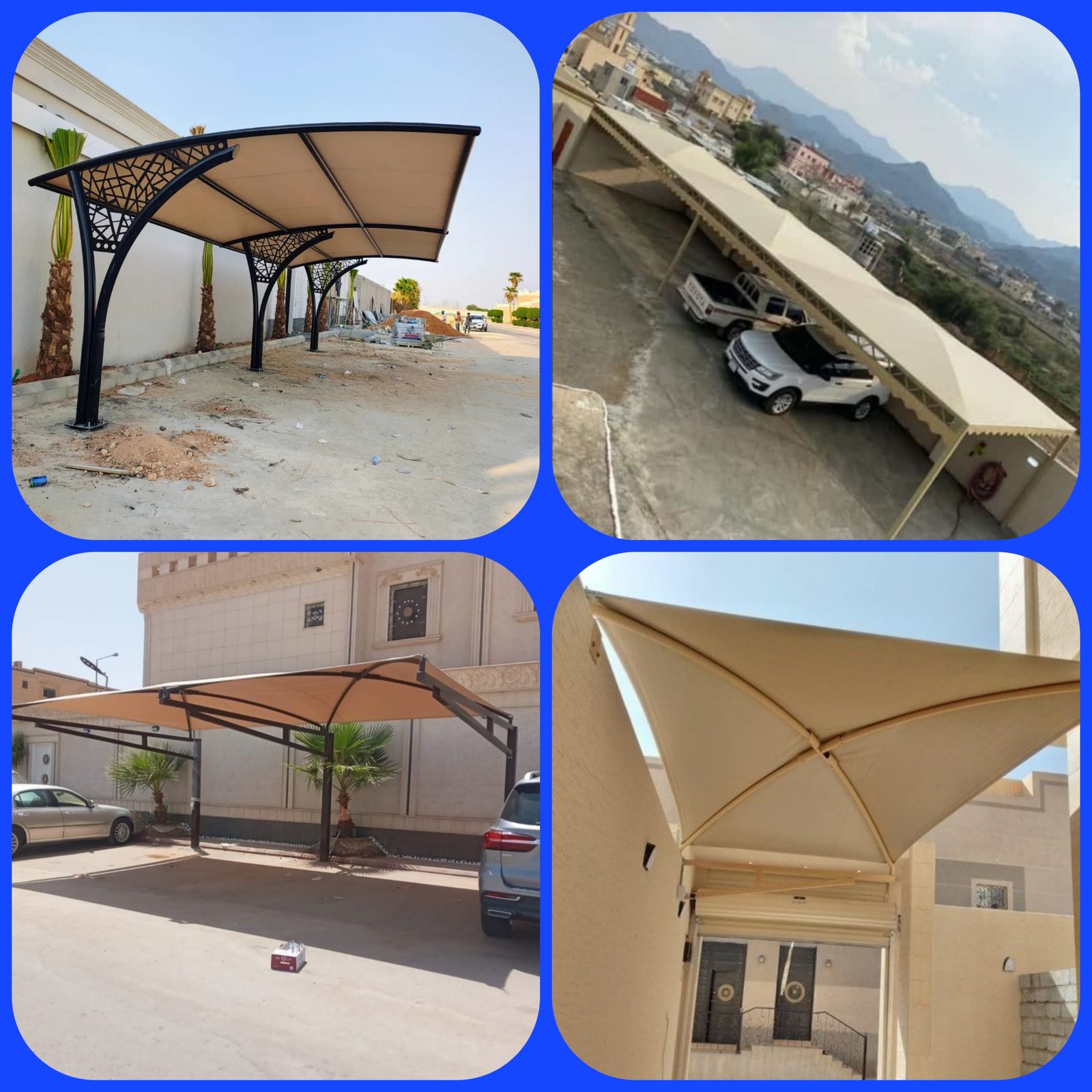 مظلات سيارات